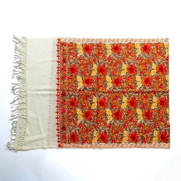 Women's Retro Style Cape Boho Shawl Wraps 40*80 inch - Picture 2 of 2